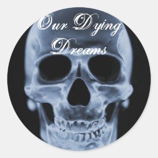 Classic Skull Logo Sticker