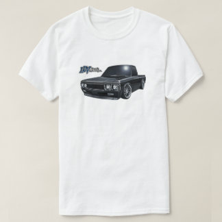 Classic Slammed Luv Truck in Black T-Shirt
