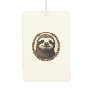 Classic Sloth Engraving Nature Shirt (1) Air Freshener