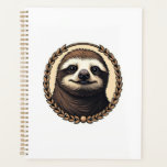 Classic Sloth Engraving Nature Shirt (1) Planner<br><div class="desc">Classic Sloth Engraving Nature Shirt (1)</div>