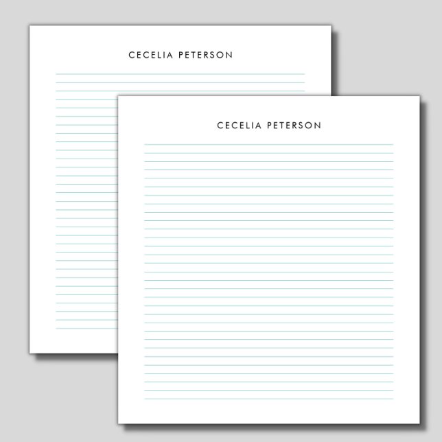 Classic Small Blue Lines Notepad (Creator Uploaded)