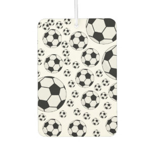 Classic Soccer Ball Graphic Traditional Sports Fan Air Freshener