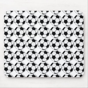 Classic Soccer Ball Graphic Traditional Sports Fan Mouse Pad