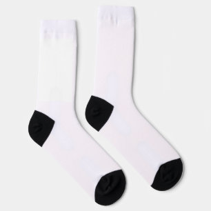 Classic Solid White Socks for Everyday Wear