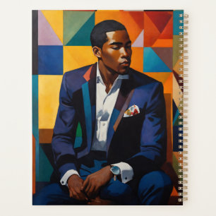 Classic Sophisticated Harlem Renaissance Playing Planner