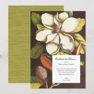 Classic Southern Magnolia Invitation