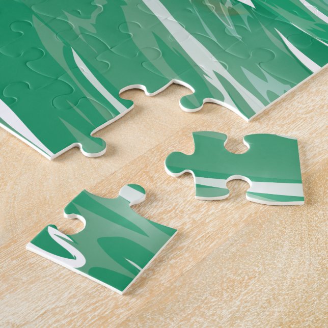 Classic Speedboat Jigsaw Puzzle (Side)