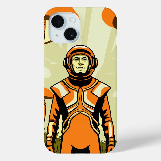 Classic Spider-Man with Dynamic Cosmic Background Case-Mate iPhone Case (Back)