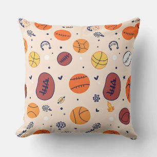 Classic Spider-Man with Dynamic Cosmic Background Throw Pillow