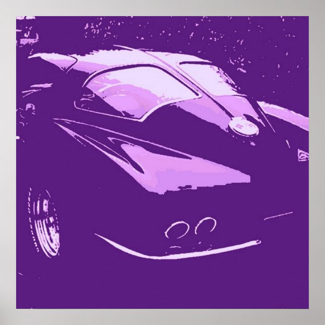 Classic Split Window Cars Poster (Front)