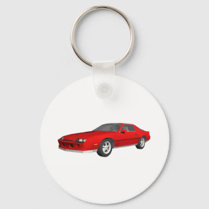 Classic Sports Car: 3D Model: Keychain
