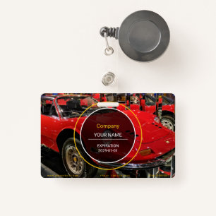 Classic Sports Car Badge