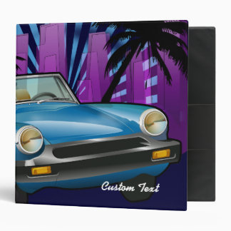 Classic sports car binder