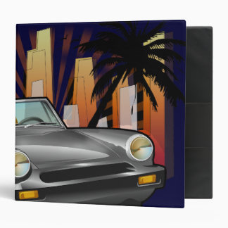 Classic sports car binder