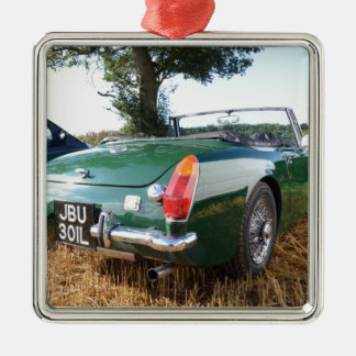Classic Sportscar Metal Ornament