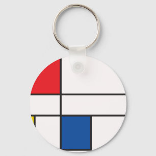 Classic Squares Keychain
