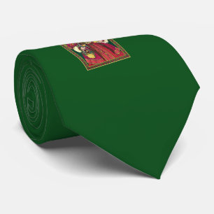 Classic St Nicholas Green Tie