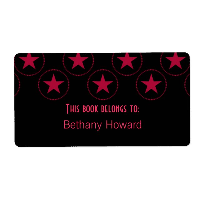 Classic Stars Bookplates (Front)