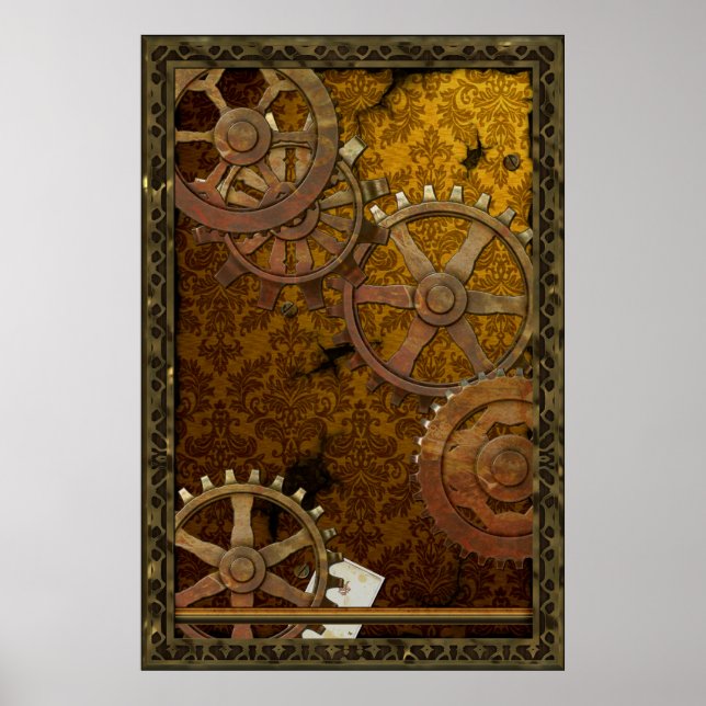 Classic Steampunk Poster (Front)