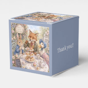 Classic Storybook English Afternoon Tea Favor Box