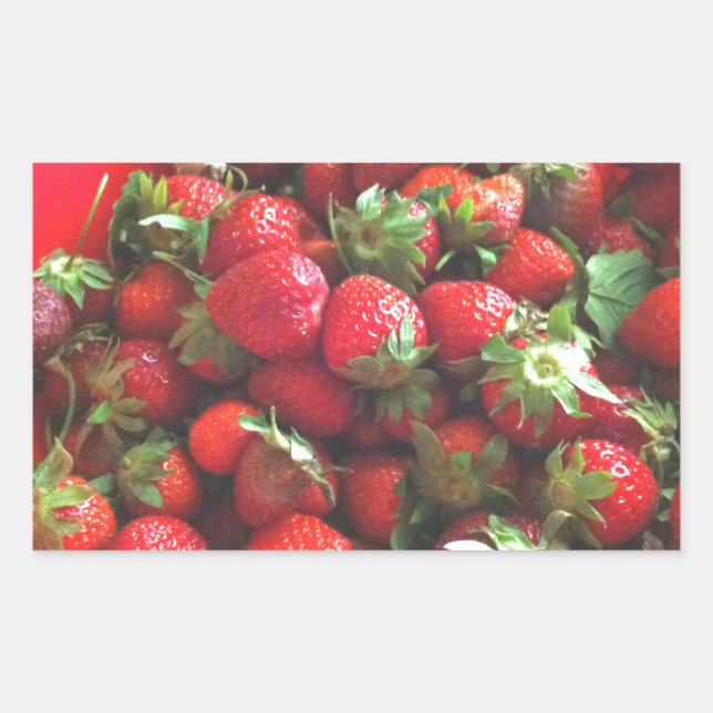 Classic Strawberries Sticker (Front)