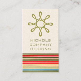 Classic Stripes Business Cards