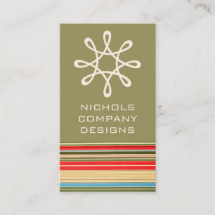 Classic Stripes Business Cards