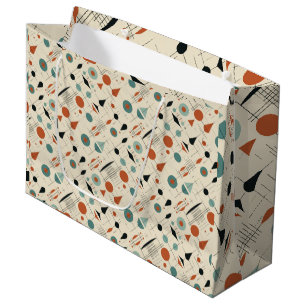 Classic Style Midcentury Modern Gift Bag