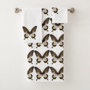 Classic Styles Butterflies Bath Towel Set