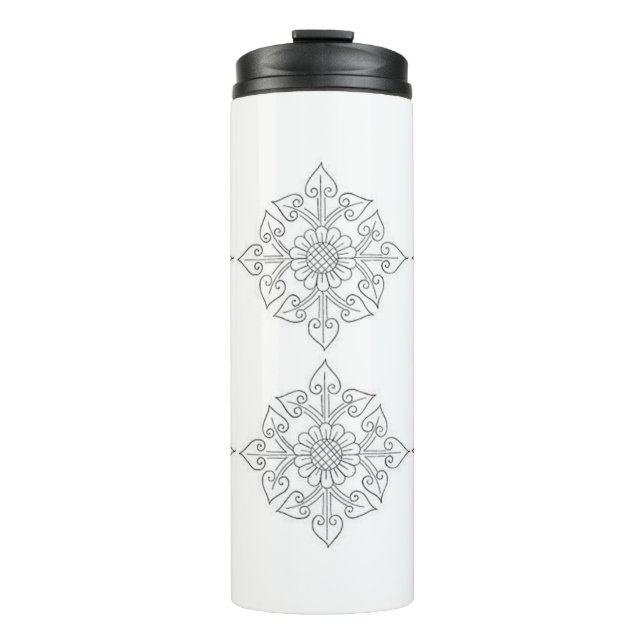Classic Styles Florals Thermal Tumbler (Front)
