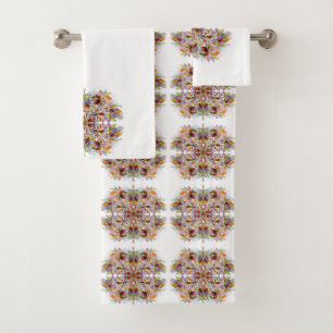 Classic Styles Scrollwork Bath Towel Set