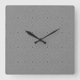 Classic Styles Scrollwork Square Wall Clock