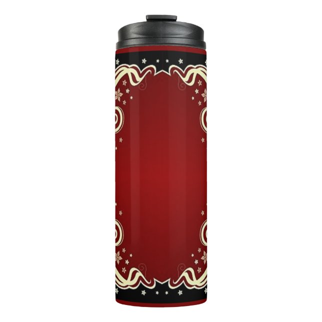 Classic Styles Scrollwork  Thermal Tumbler (Front)