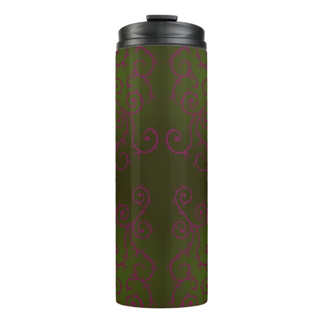Classic Styles Scrollwork Thermal Tumbler (Front)