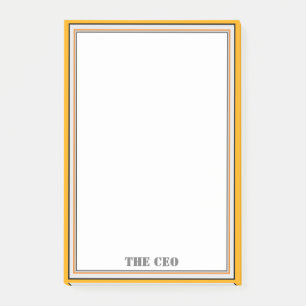 Classic Stylish Design Post-it Notes