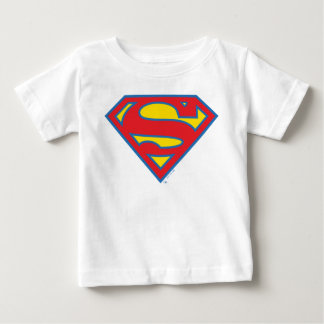 Classic Supergirl Logo with Blue Outline Baby T-Shirt
