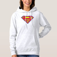 Classic Supergirl Logo with Blue Outline