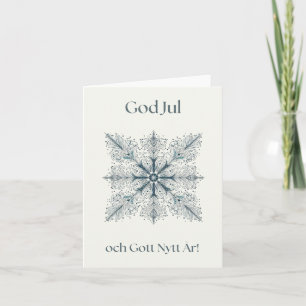Classic Swedish Christmas Card