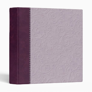 Classic Swirls Binder