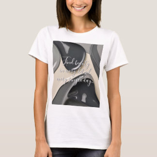 Classic t-shirt in stylish abstract graphic