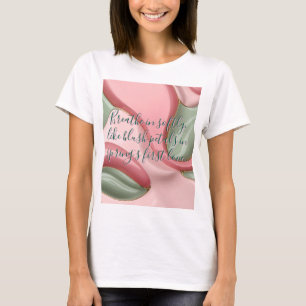 Classic t-shirt in stylish abstract graphic