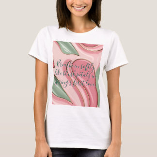 Classic t-shirt in stylish abstract graphic