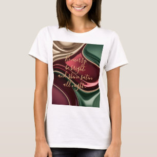 Classic t-shirt in stylish abstract graphic