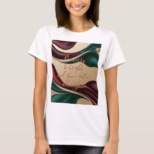Classic t-shirt in stylish abstract graphic