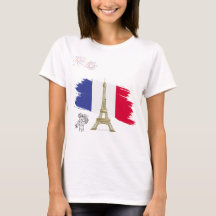 Classic T-Shirt with effil tower Romance