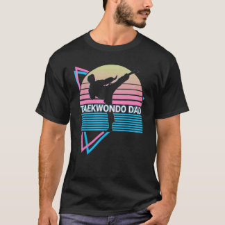 Classic Taekwondo Dad Karate Retro T-Shirt