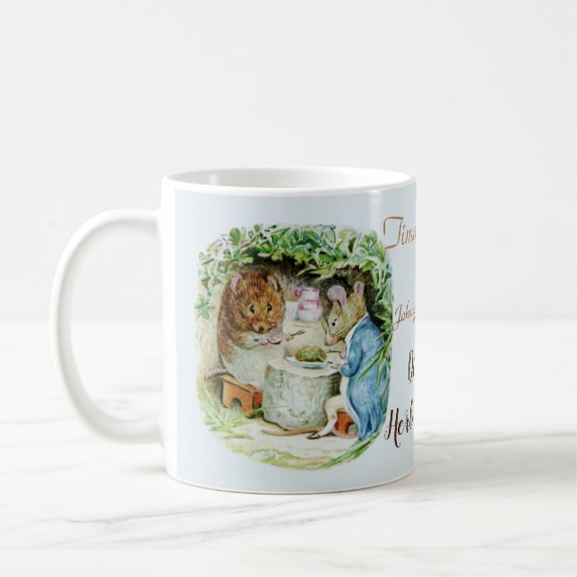 Classic Tale of Johnny Town-mouse Coffee Mug (Left)