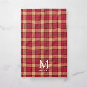 Classic Tartan Plaid Christmas Kitchen Towel