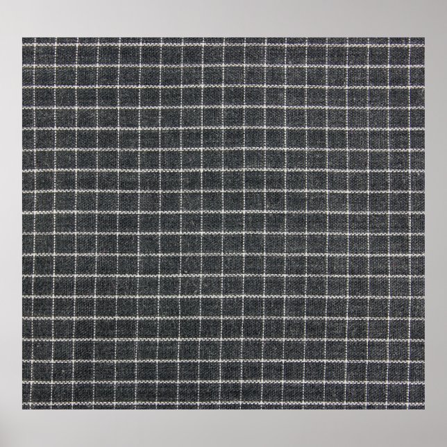 Classic Tartan Texture Design Poster (Front)