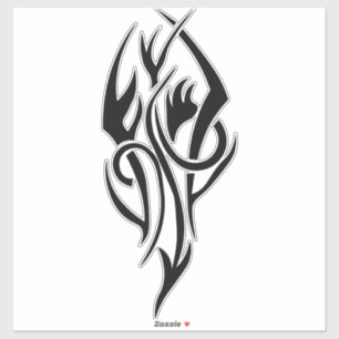 Classic Tattoo Inspired Line Art Design